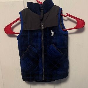 U.S. Polo Assn. Kids Navy and Black Vest